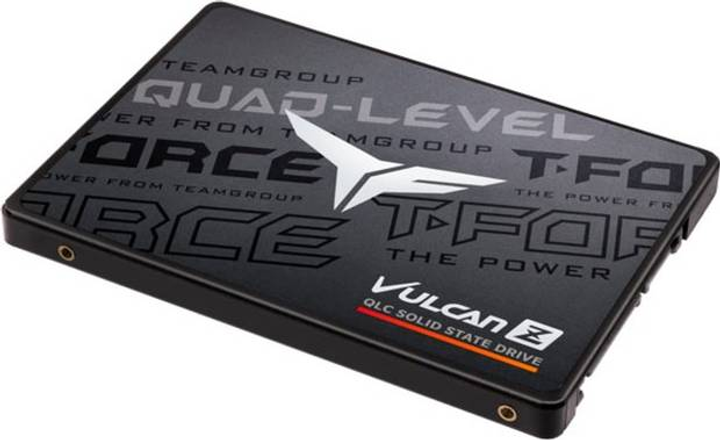 Dysk SSD Team Group VULCAN Z QLC 4 TB 2.5" SATA 6 Gb/s Schwarz/grau (765441366022) - obraz 3
