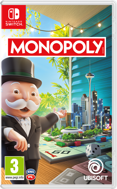 Gra Nintendo Switch Monopoly (Kartridż) (3307216292395) - obraz 1