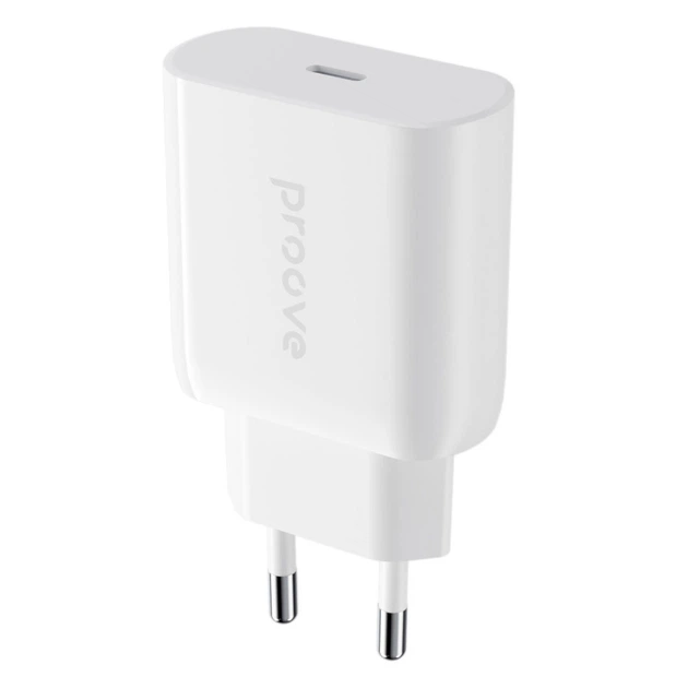 Зарядний Пристрій Proove Rapid 20W (Type-C) white - Фото 1 Зарядний Пристрій Proove Rapid 20W (Type-C) white - зображення 1