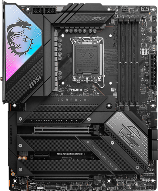 Материнская плата MSI MPG Z790 Carbon Wi-Fi II (s1700, Intel Z790, PCI ...