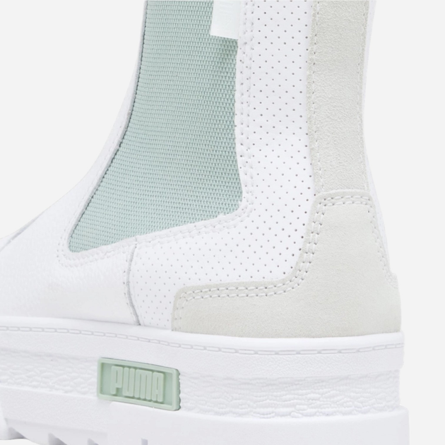 Жіночі челсі високі Puma Mayze Chelsea Luxe Wns 393092-01 37.5 (4.5UK) 23.5 см Білі (4099683092842) - зображення 5
