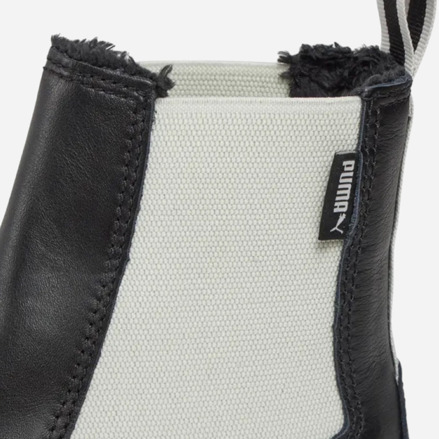 Sztyblety damskie skórzane Puma Mayze Chelsea Winter Wns 393093-02 38 (5UK) 24 cm Czarny/Biały (4099683091494) - obraz 6