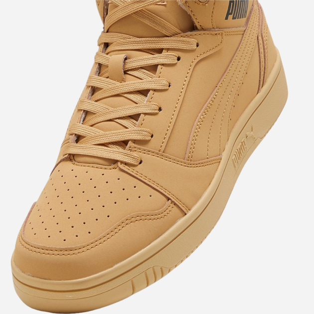 Чоловічі черевики високі Puma Rebound v6 Buck 393580-02 42.5 (8.5UK) 27.5 см Світло-коричневі (4065454941992) - зображення 5