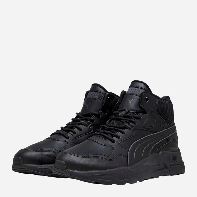 Чоловічі снікери Puma Trinity Lite Mid 395302-01 46 (11UK) 30 см Чорні (4099685079162) - зображення 2