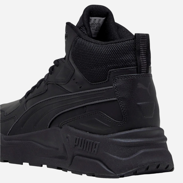 Чоловічі черевики Puma Trinity Lite Mid 395302-01 44.5 (10UK) 29 см Чорні (4099685079148) - зображення 6