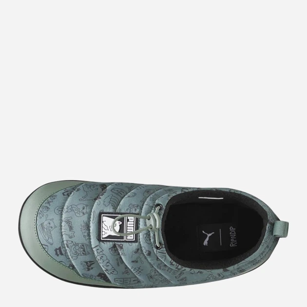 Чоловічі домашні капці утеплені з закритим носком Puma Tuff Plus RIPNDIP 393540-01 46 (11UK) 30 см Блакитні (4099683181423) - зображення 5