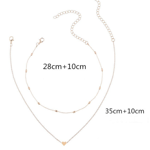 Короткая двойная цепочка чокер серебристая Fashion Jewelry (II) 20336 - Фото 3 Короткая двойная цепочка чокер серебристая Fashion Jewelry (II) 20336 - изображение 3