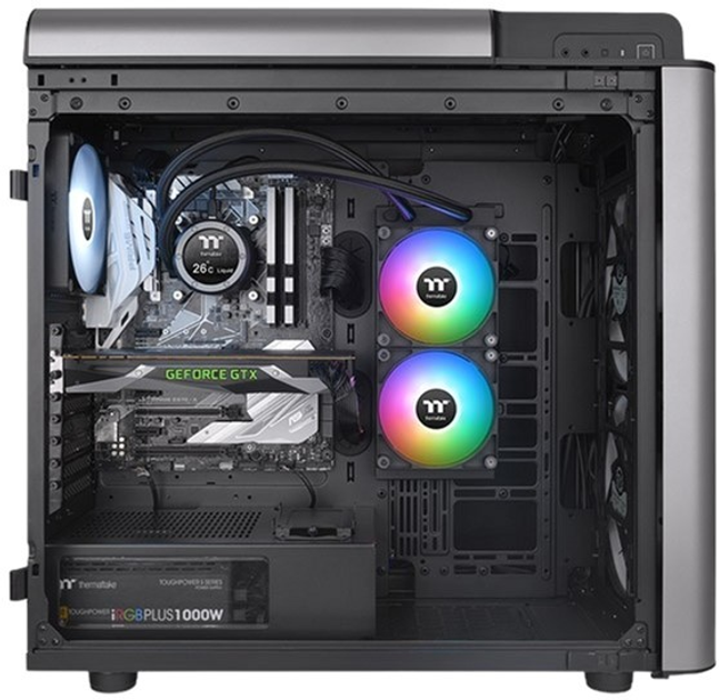 Система жидкостного охлаждения Thermaltake TH240 V2 Ultra ARGB Sync All-In-One Liquid Cooler Black (4713227537933) - изображение 5