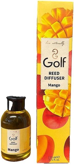 Аромадиффузор "Манго" - Golf Mango 110ml (1312511-2843699) - Фото 2 Аромадиффузор "Манго" - Golf Mango 110ml (1312511-2843699) - изображение 2