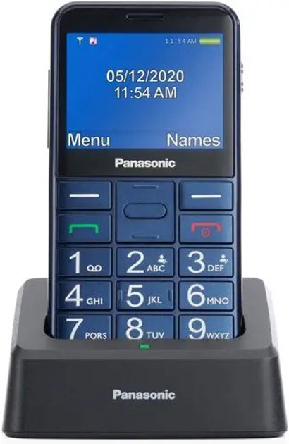 Telefon komórkowy Panasonic KX-TU 155 EXC Niebieski - obraz 1