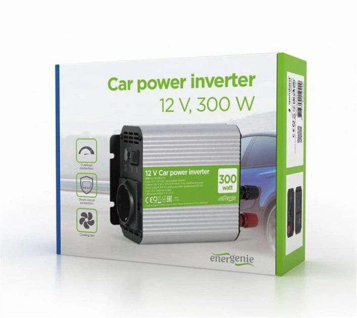Автомобільний інвертор EnerGenie EG-PWc300-01 300W - изображение 4