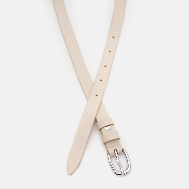 Ремінь жіночий з натуральної шкіри Laras 110v10genw61-h.beige 110 см Бежевий (6501033641) - Фото 3 Ремінь жіночий з натуральної шкіри Laras 110v10genw61-h.beige 110 см Бежевий (6501033641) - зображення 3