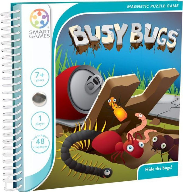 Головоломка Smart Games Magnetic Travel Busy Bugs (5414301515326) - зображення 1