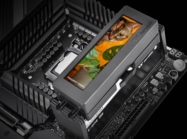 Czujnik temperatury Thermaltake Pacific R2 Ultra Memory LCD Monitor Kit (4713227528498) - obraz 4