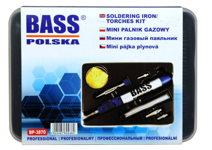 Mini palnik gazowy Bass Polska 3870 (5902067604380) - obraz 6