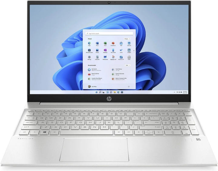 Ноутбук HP Pavilion 15t-eg300 Natural Silver (9Q0F4U8) Refurbished ...