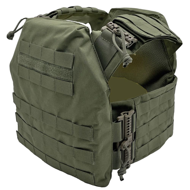 Плитоноска, Plate Carrier Cordura 1000 D Олива MELGO - зображення 1