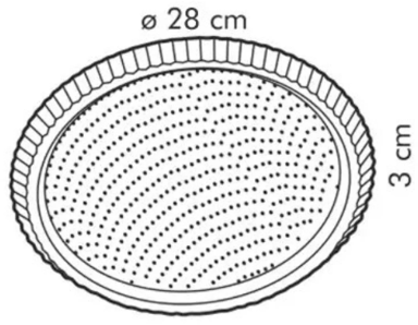 Форма з хвилястими краями Tescoma Delicia 28 см (623114t) - зображення 2