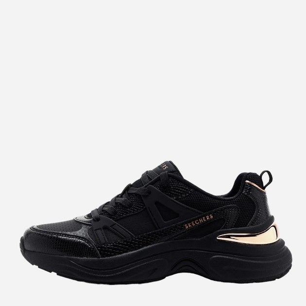 Sneakersy damskie Skechers Hazel-Faye 177576-BBK 36 (6US) 23 cm Czarne (196989735672) - obraz 3