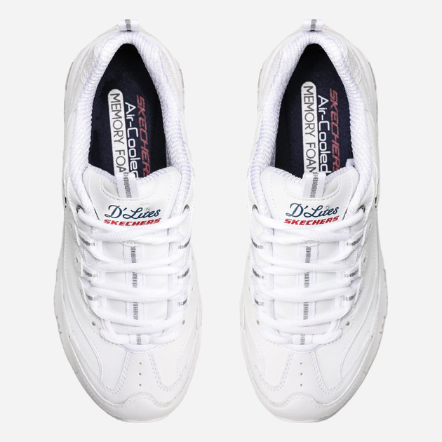 Жіночі кросівки Skechers D'Lites - Fresh Start 11931-WNVR 39 (9US) 26 см Білі (191665677963) - зображення 6