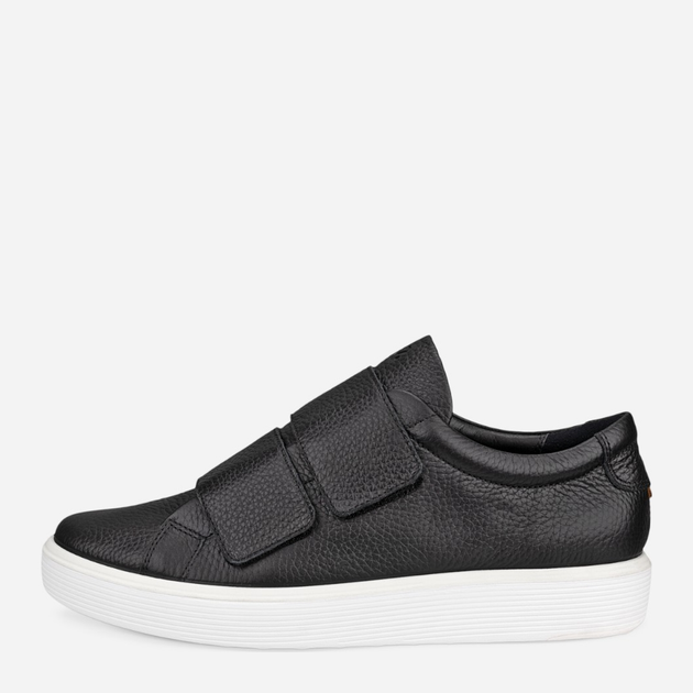 Sneakersy damskie na rzepy ECCO Soft 60 W 21924301001 38 Czarne (194891506076) - obraz 3