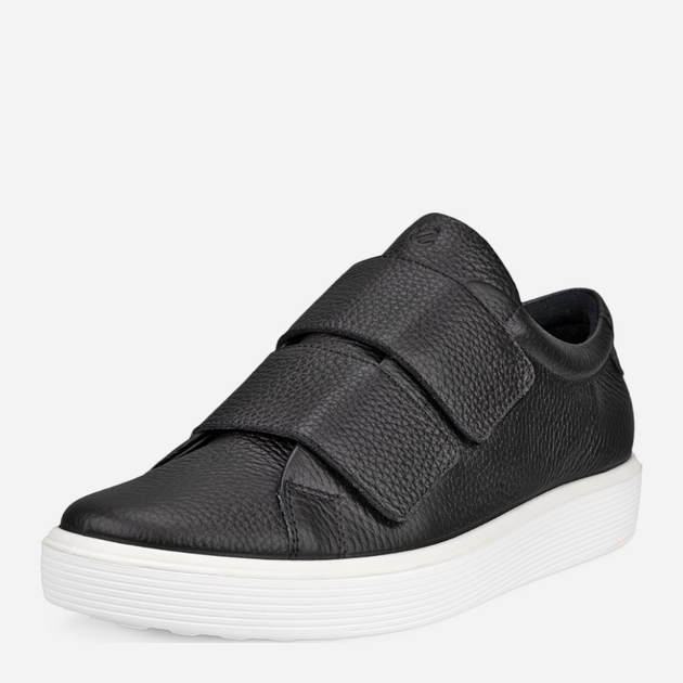 Sneakersy damskie na rzepy ECCO Soft 60 W 21924301001 40 Czarne (194891506090) - obraz 4