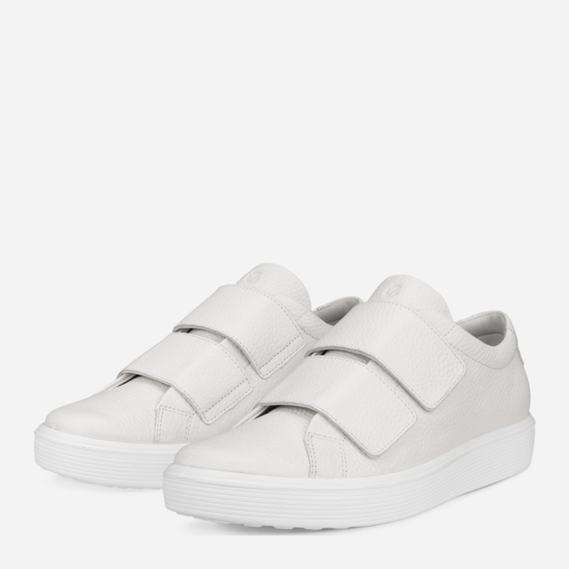 Sneakersy damskie na rzepy ECCO Soft 60 W 21924301007 41 Białe (194891505949) - obraz 4