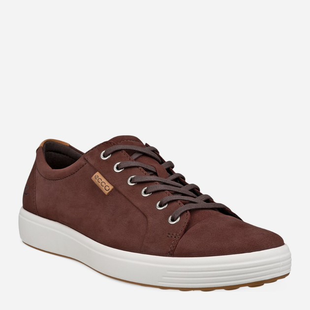 Sneakersy męskie do kostki ECCO Soft 7 M 43000402474 44 Brązowe (194891586078) - obraz 2