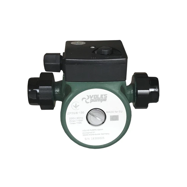 Насос циркуляційний VOLKS pumpe ZP25/6 130мм + гайки - зображення 3