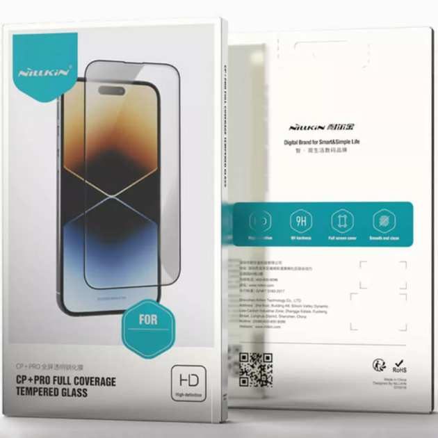Захисне скло Nillkin CP+PRO Full Cover Glass для Samsung Galaxy A35, Black - зображення 6