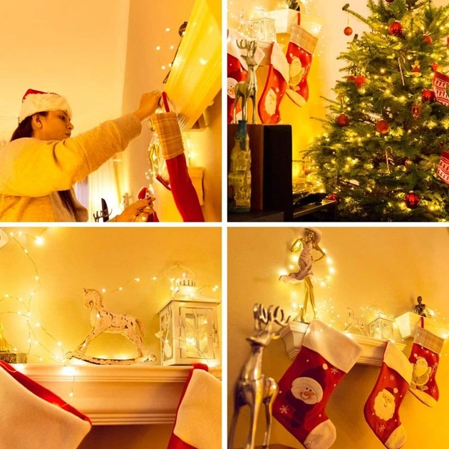 Світлодіодна гірлянда 100 LED 10 м Shinedo SD-SSL065 USB - Фото 8 Світлодіодна гірлянда 100 LED 10 м Shinedo SD-SSL065 USB - изображение 8