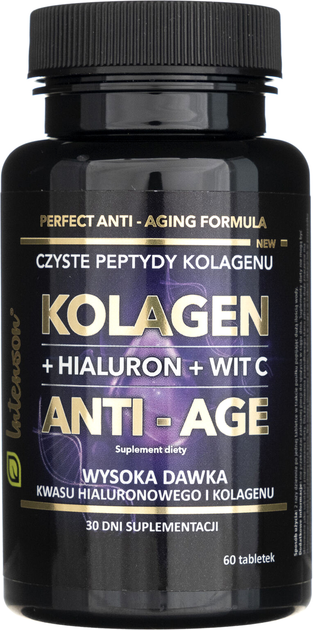 Дієтична добавка Intenson Kolagen Anti-Age 60 капсул (5902150289654) - зображення 1