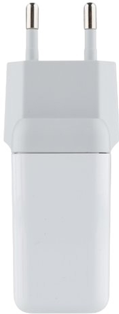 Мережевий зарядний пристрій GoGEN ACHQ 203 2 x USB-A 18 W White (GOG-ACHQ203W) - зображення 4