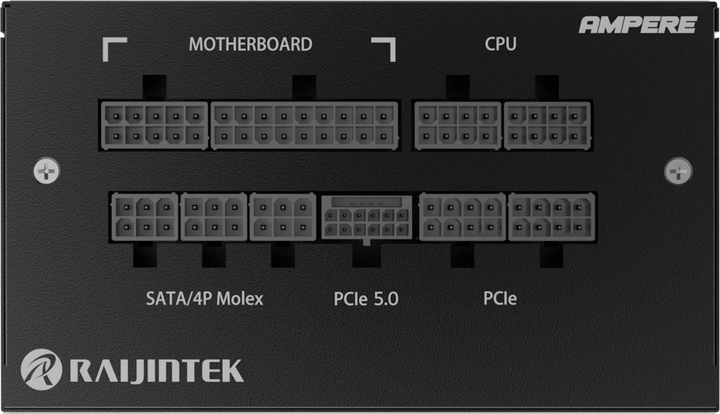 Zasilacz Raijintek Ampere 1200 Czarny (4715109924480) - obraz 12