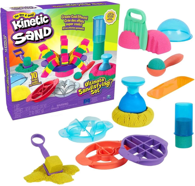 Piasek kinetyczny Kinetic Sand Satysfakcjonujący 907 g (0778988250020) - obraz 1