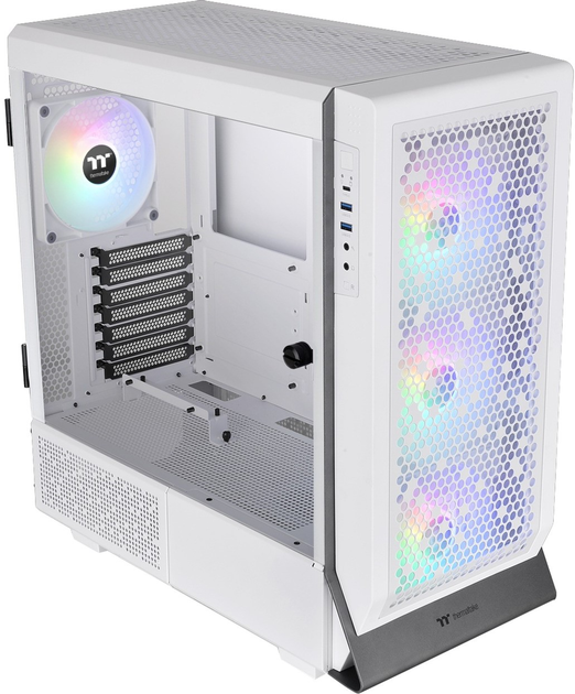 Obudowa Thermaltake Ceres 500 TG ARGB White (CA-1X5-00M6WN-00) - obraz 2