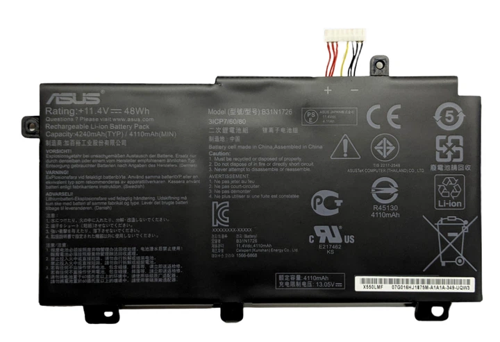 Акумулятор для Asus TUF Gaming A15 FA506 / A17 FA706 (B31N1726) - Фото 1 Акумулятор для Asus TUF Gaming A15 FA506 / A17 FA706 (B31N1726) - изображение 1