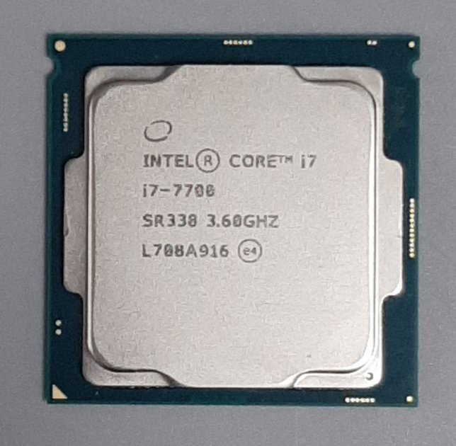 Процессор Intel Core i7 7700 (4×3.60GHz/8Mb/s1151) БУ – фото, отзывы ...