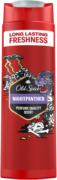 Акція на Гель для душу 3-в-1 Old Spice Night Panther 400 мл від Rozetka