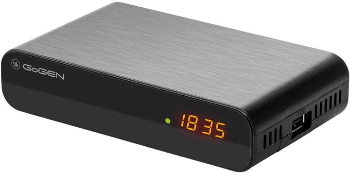 Декодер/тюнер GoGEN DVB 142 T2 PVR Черный (GOG-DVB142T2PVR) – фото ...