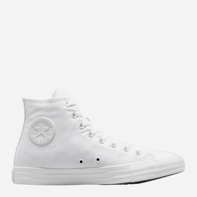 Чоловічі кеди високі Converse Mono Canvas Hi 1U646 46 (11.5US) 30 см Білі (22861539130) - зображення 1