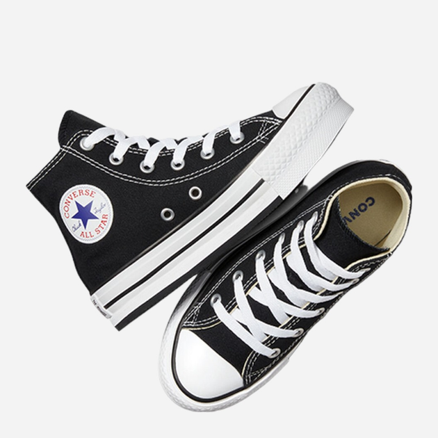 Trampki chłopięce wysokie Converse Bota 372859C 32 (32US) 20.3 Czarne (194433452700) - obraz 4