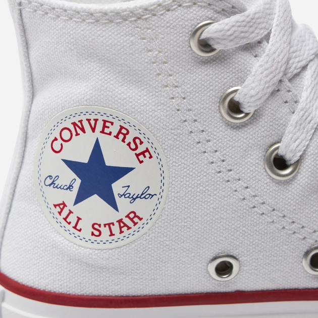 Trampki chłopięce wysokie Converse Bota 372860C 35 (35US) 22 Białe (194433452939) - obraz 5