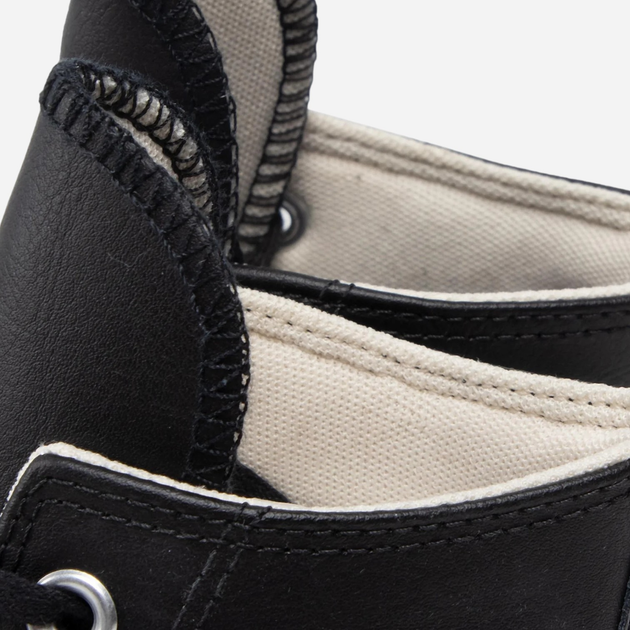 Жіночі кеди високі Converse Platform Hi Leather 561675C 37.5 (7US) 24 см Чорні (888755795729) - зображення 5