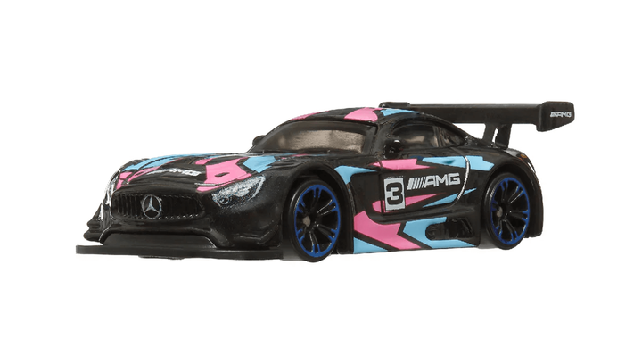 Тематична Машинка Hot Wheels '16 Mercedes-AMG GT3 Neon Speeders 1