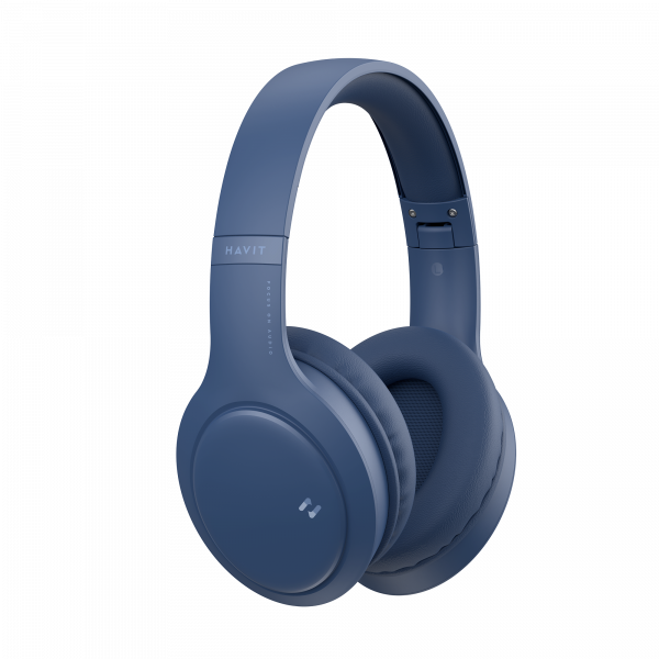 Наушники накладные беспроводные HAVIT HV-H633BT Blue - изображение 2