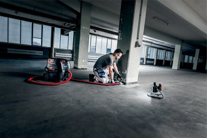 Шліфмашина для бетону Metabo RSEV 19-125 RT, 1900 Вт, електроніка Vario-Tacho-Constamatic (VTC) з регулювальним колесом (Кейс) 603825700 (5691) - зображення 4