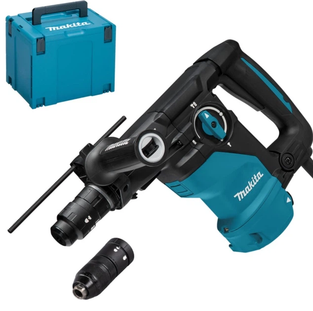 Сетевой перфоратор Makita HR3012FCJ (SDS-Plus, 1050 Вт) с быстросъемным патроном + Кейс Makpac (6330) - изображение 2