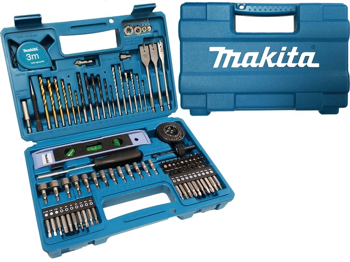 Набір біт насадок та свердл Makita E-10730 (102 шт) комбінований набір (7445) - Фото 4 Набір біт насадок та свердл Makita E-10730 (102 шт) комбінований набір (7445) - зображення 4