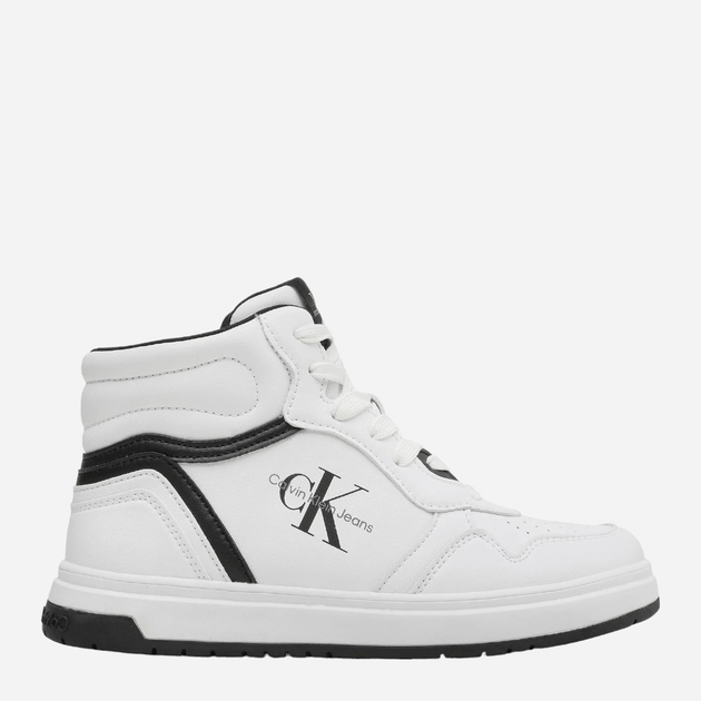 Підліткові кросівки для хлопчика Calvin Klein Jeans SNEAKER V3X9-80730-1355100 39 Білі (8052578356715) - зображення 1